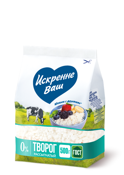Творог рассыпчатый Обезжиренный